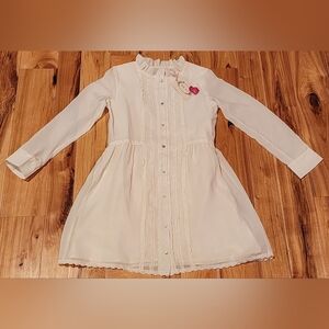 Size 10 Joyfolie cream dress NWT